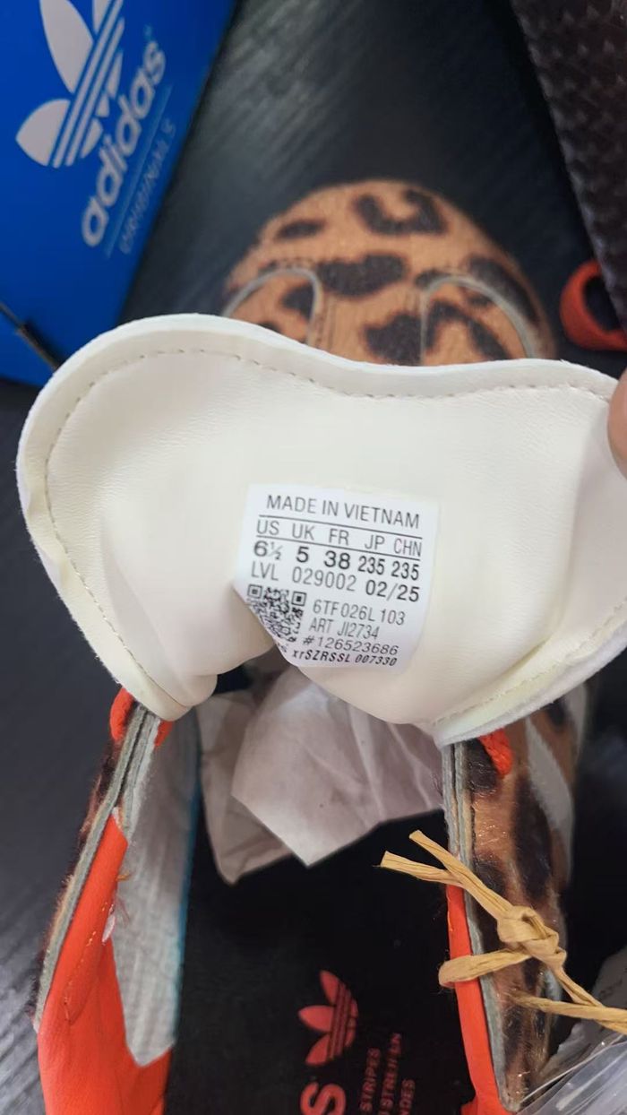 Adidas Samba Preloved Léopard Rouge 41⅓ - photo numéro 5