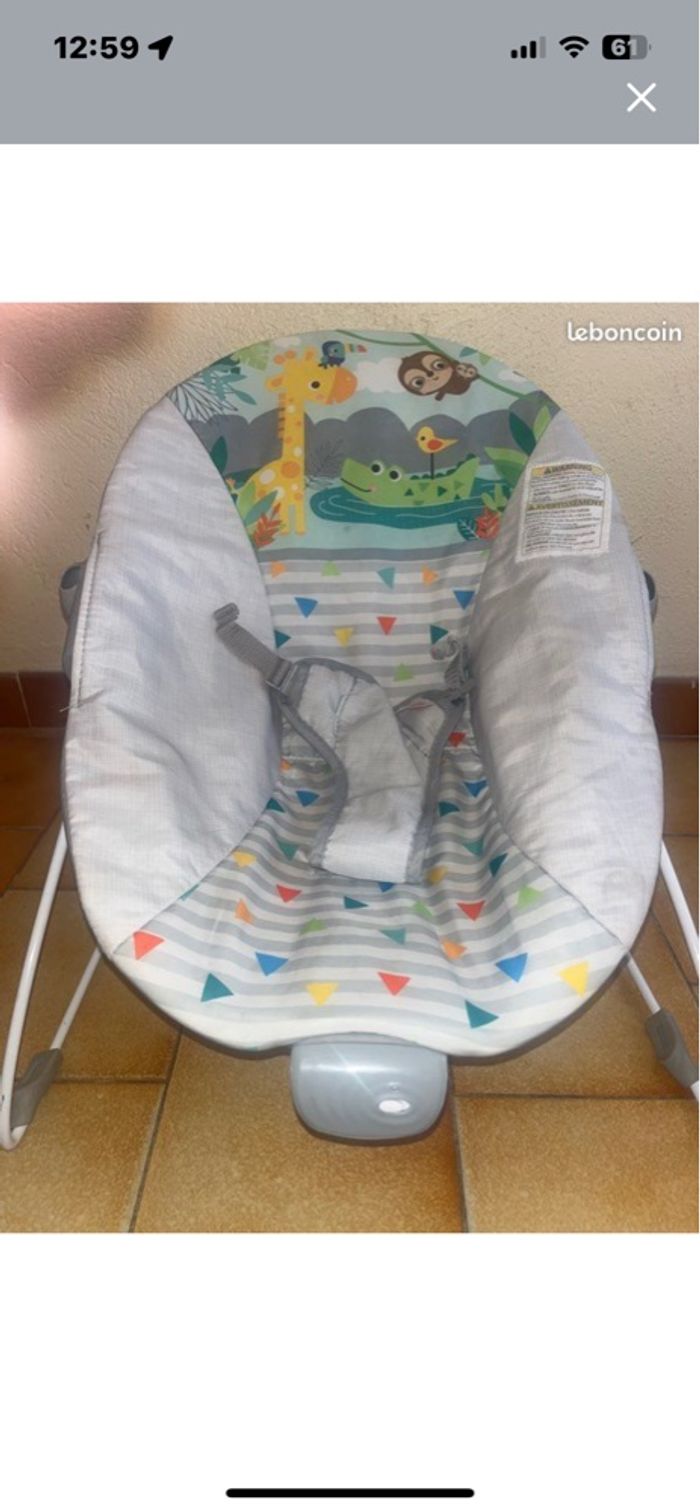 Transat bébé vibrant Bright start