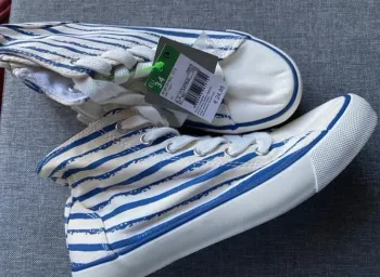 chaussures Baskets montantes Benetton 34 neuves