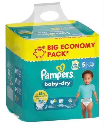 Pampers baby dry taille 5