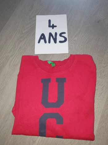 Maillot t-shirt 4ans