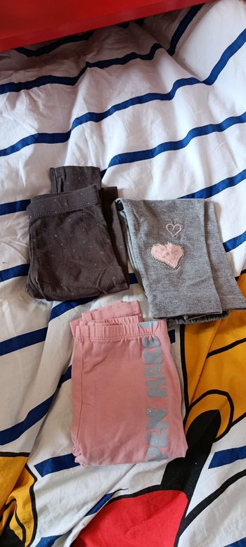 Lot bebe fille 12mois leggings