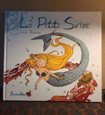 Livre la petite sirène avec cd