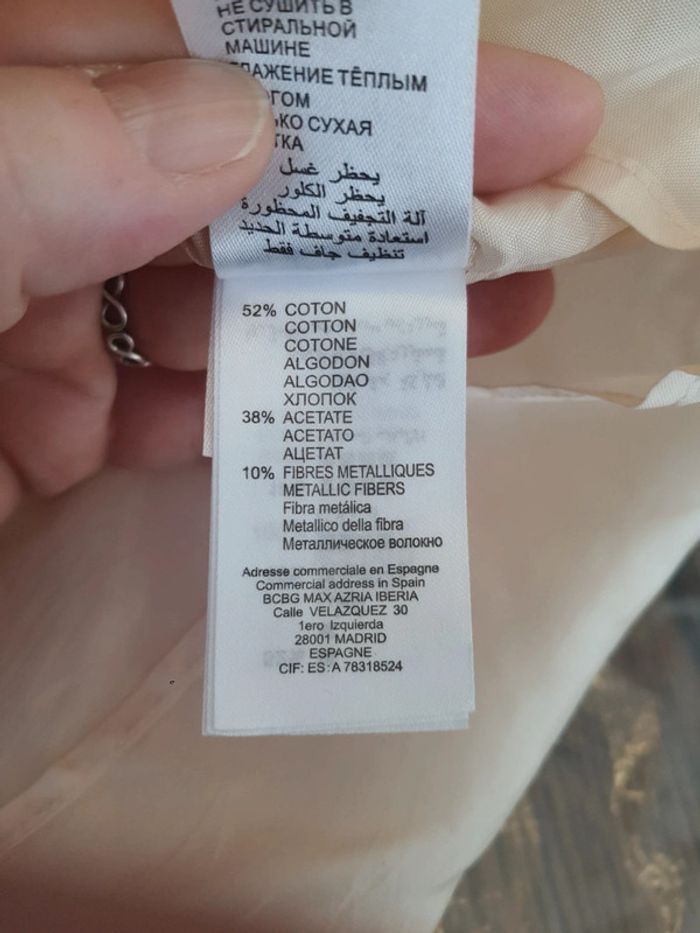 Jolie Robe de soirée Manoukian taille L - photo numéro 15