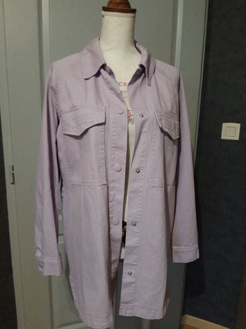 Veste surchemise jean parme pimkie S
