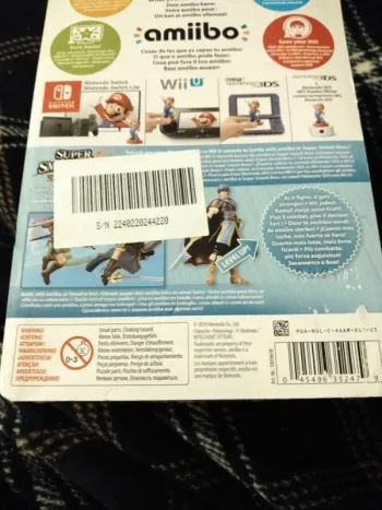 Amiibo Marth No.12 Super Smash Bros Neuf