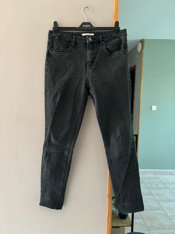 Jean skinny noir camaïeu