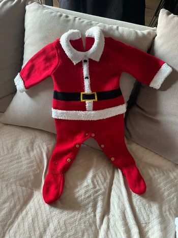 Ensemble maille père noel