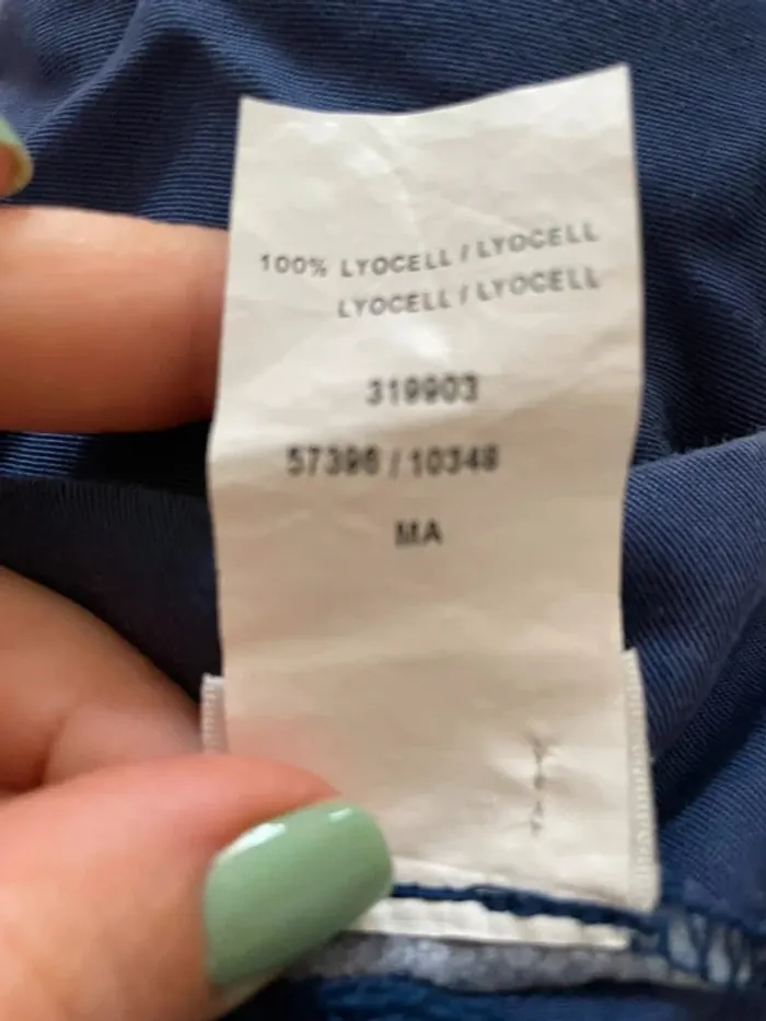 Jupe Damart bleu marine taille 52 - photo numéro 4