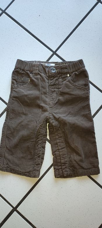 Pantalon velours 3 mois