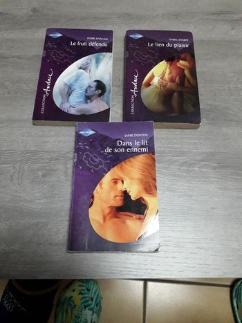 Lot de 3 livres Harlequin