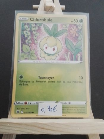 Carte Pokémon Chlorobule 15/189