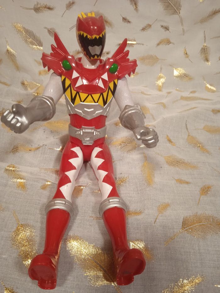 figurine  30 cm '' power rangers rouge - photo numéro 3