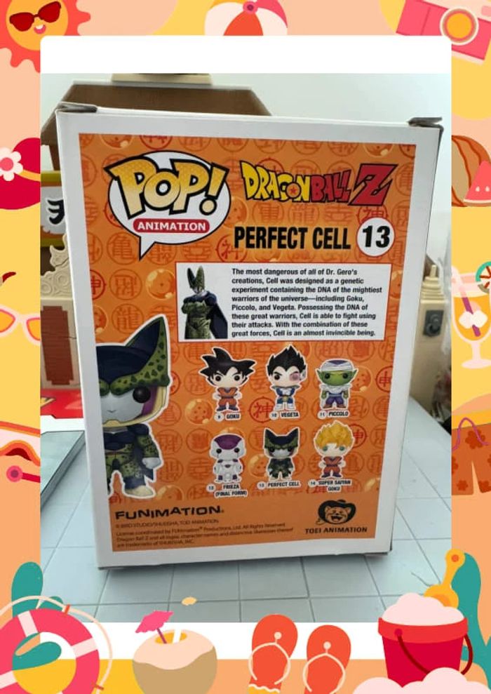 Funko pop perfect cell 13 dragon ball Z - photo numéro 4
