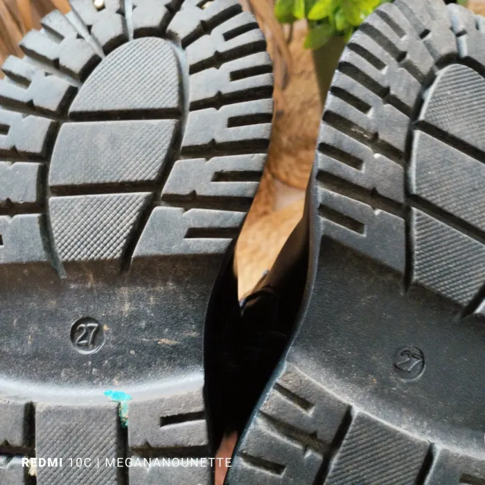 🖤 Bottines Noires – Pointure 27 – Boutique Indépendante – Très Bon État - photo numéro 5