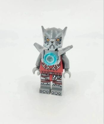 Lego Figurines Legends Of Chima : Wakz en armure argentée