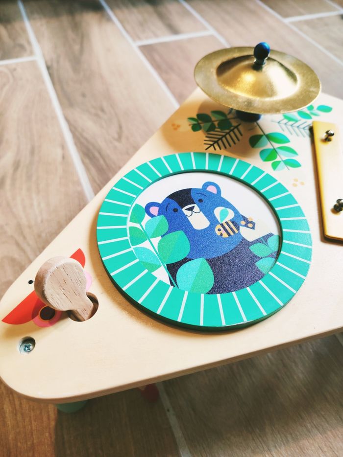 🎶Table plateau multi activités musicale en bois marque Janod - photo numéro 3