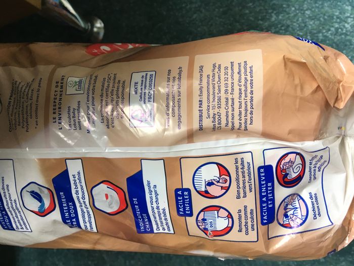 40 culottes Lotus Baby douceur naturelle t3 - photo numéro 5