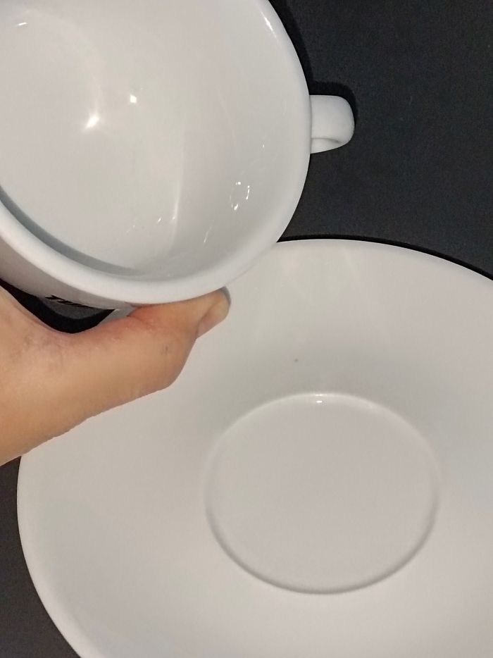 Service de bistro Tupinamba ( 3 tasses à chocolat chaud, thé+ 3 sous-tasses) - photo numéro 5