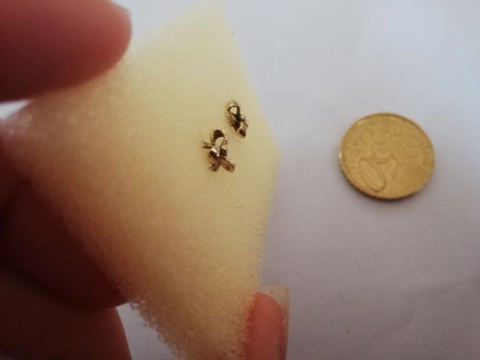 Ravissantes b o vintage noeuds relief - photo numéro 2