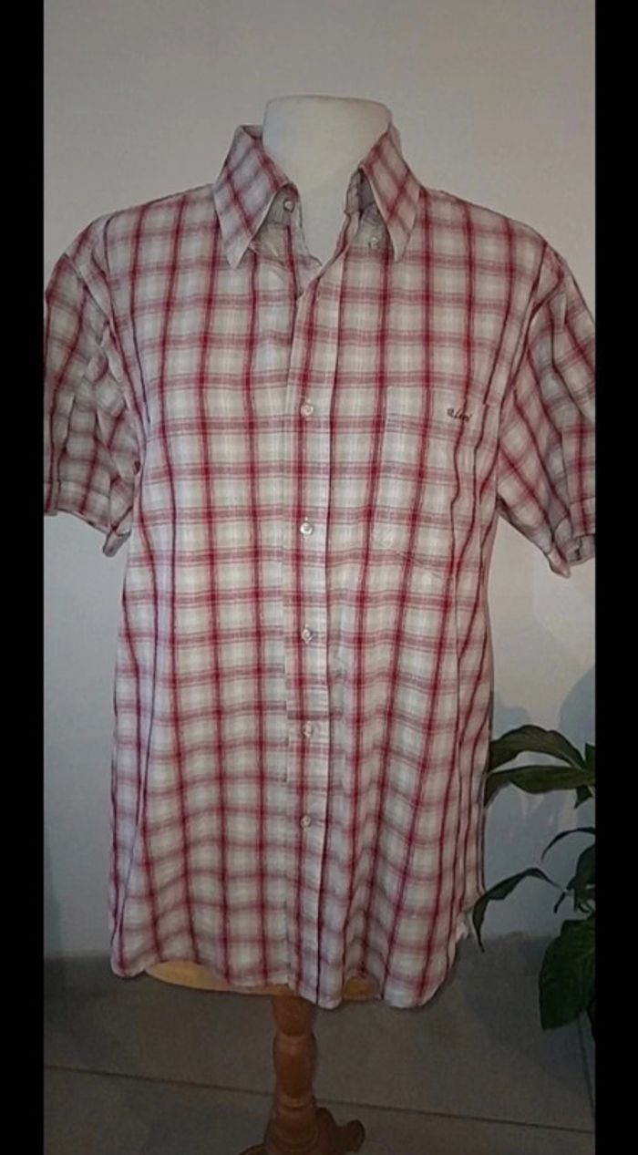 Chemise à carreaux taille m