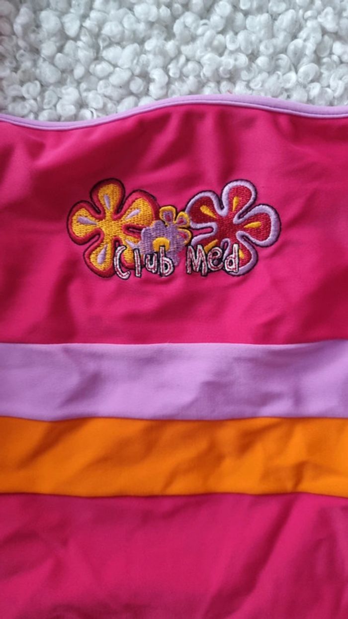 Maillot de bain 1 piece club Med 40 L rose sympa doublé - photo numéro 4