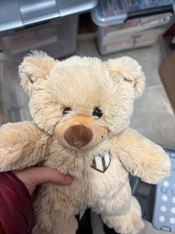 Peluche nounours ours brun - photo numéro 2