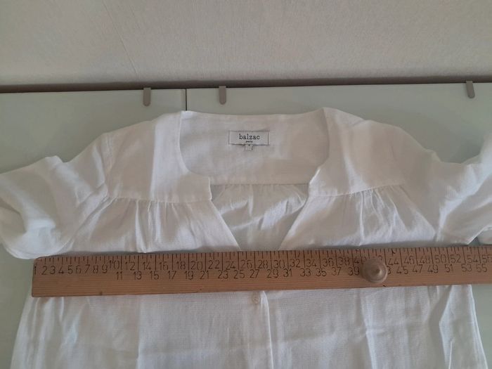 Balzac blouse été blanc T.36/38 en tbe - photo numéro 11