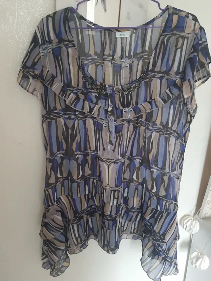 Blouse voile 42/44