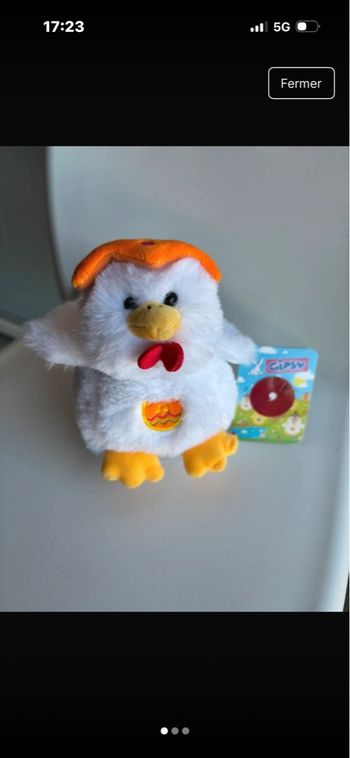 Poussin sonore de Pâques Neuf