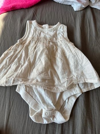 Robe gap avec body intégré 3/6m