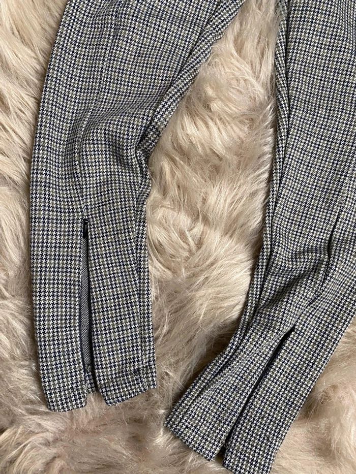 Jegging carreaux noir blanc - photo numéro 3