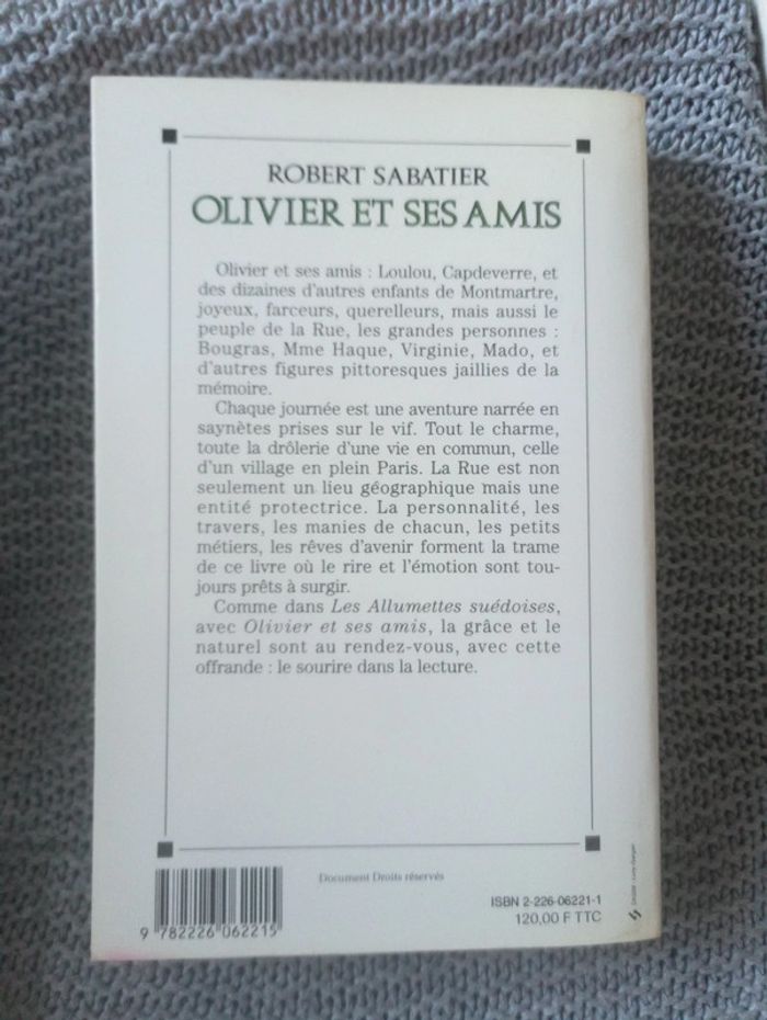 Robert Sabatier - Olivier et ses amis - photo numéro 2