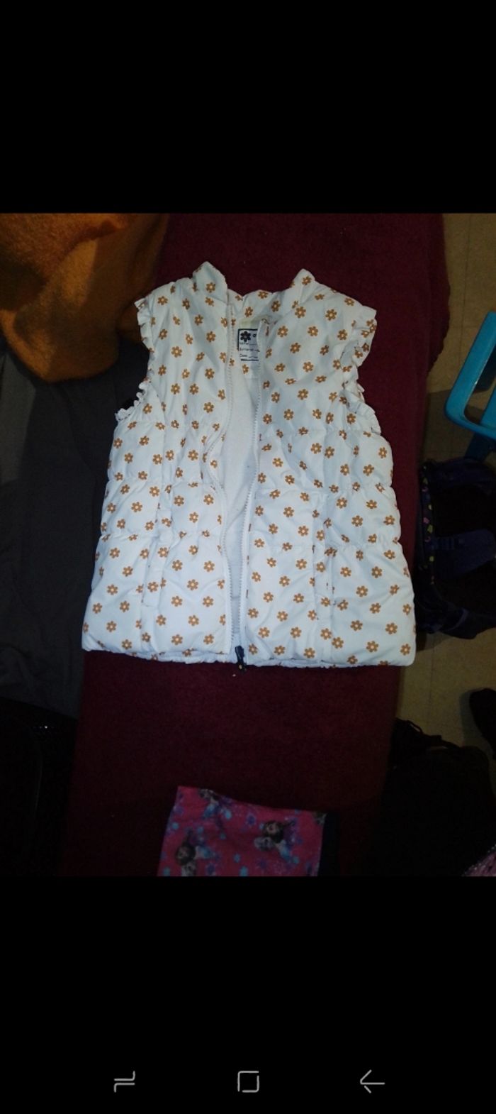 Veste sans manche 6 ans