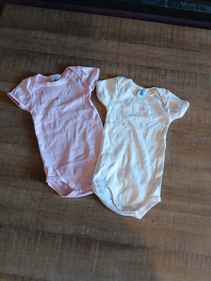 Bodies manches courtes Petit Bateau