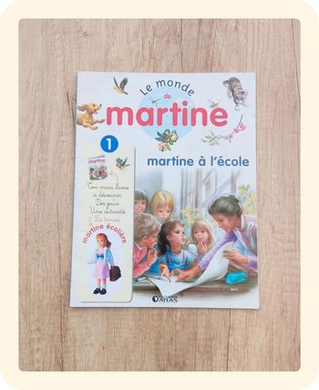 Magazine revue Martine à l'école