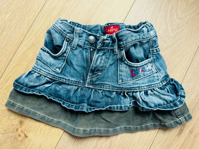 Jupe en jean Chipie bleu en 2ans