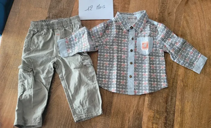 Ensemble chemise pantalon