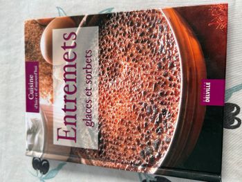 Entremets, glaces et sorbets