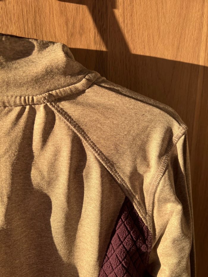 Sweat crivit gris et violet - photo numéro 4