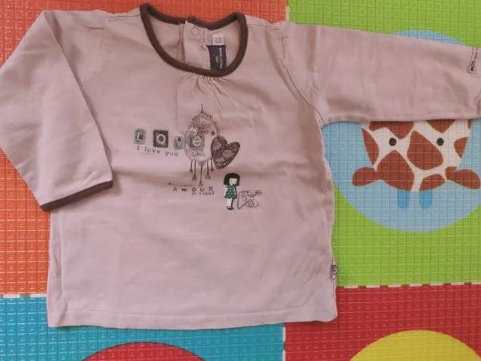 Haut manches longues sergent major 18 mois