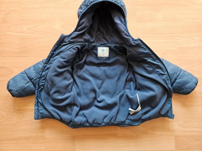 Doudoune 36 mois garçon bleu tex - photo numéro 4