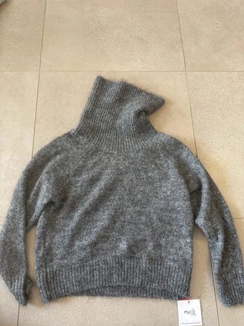 Pull gris My1996, neuf, taille unique