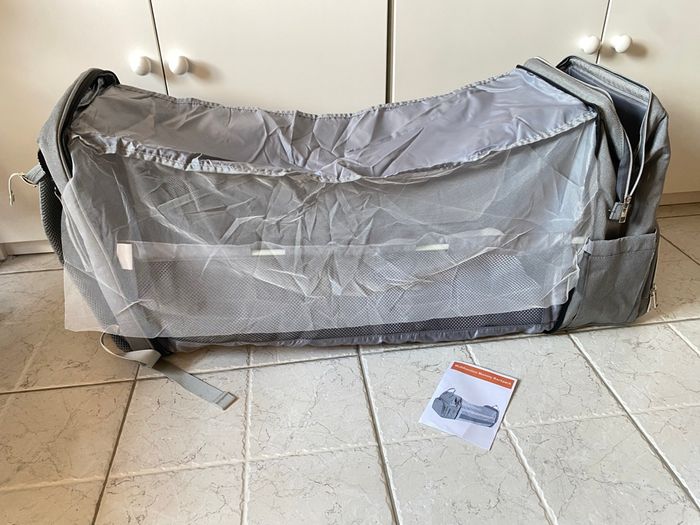 Sac à dos à langer avec lit et accroche poussette - photo numéro 4