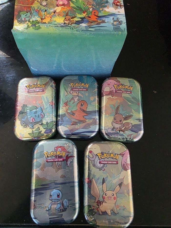 Artset mini tin amis de Kanto