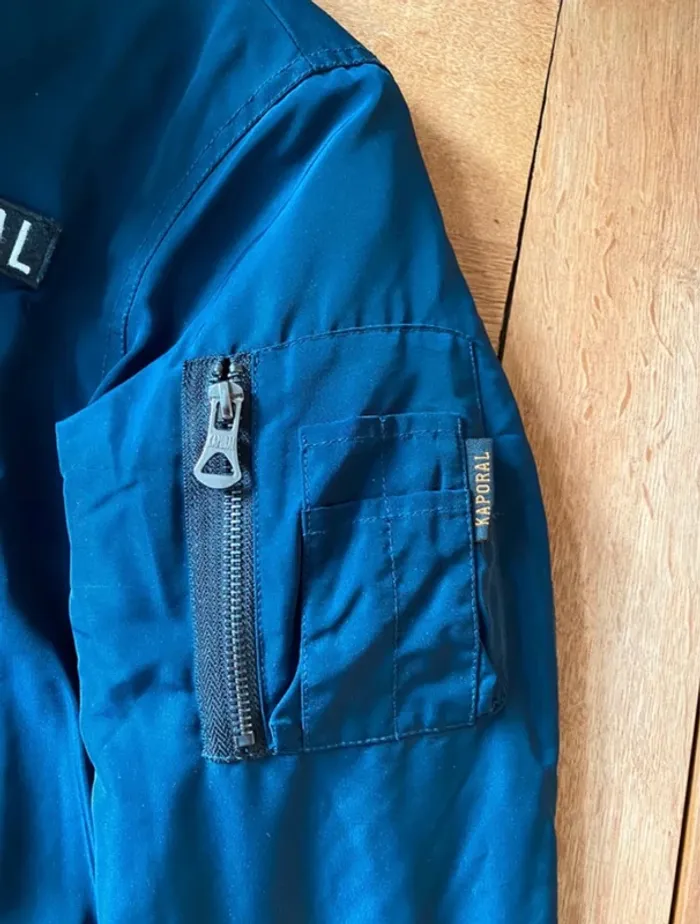 Manteau kaporal garçon bleu - photo numéro 2