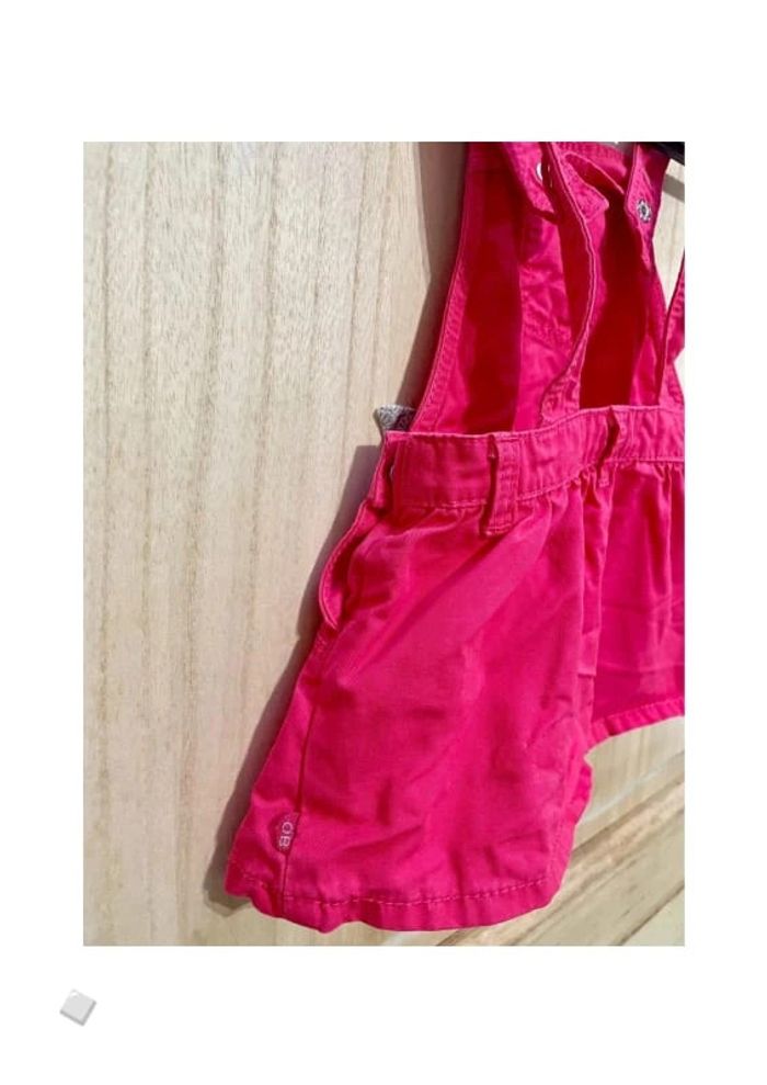Robe salopette rose fushia - 3 mois - photo numéro 11