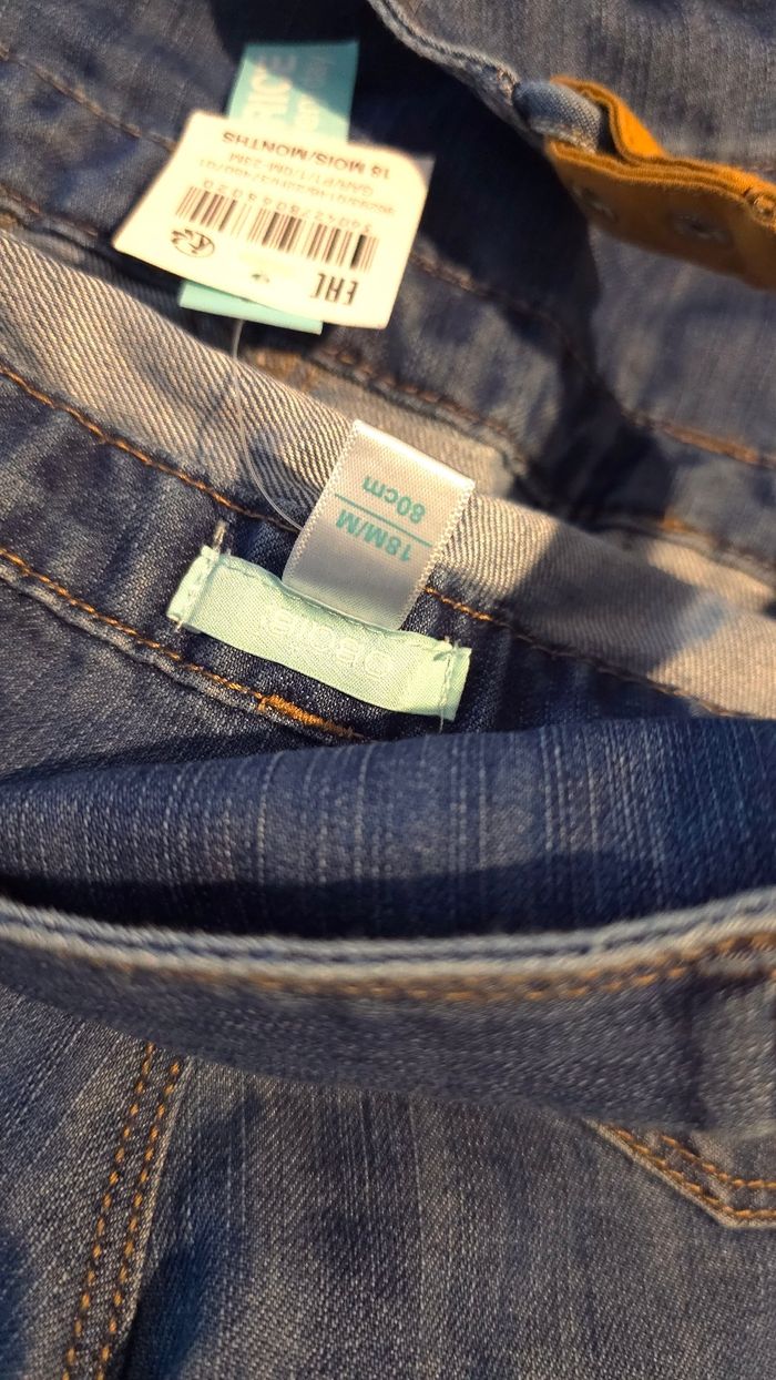 NEUVE (non portée)🏷🥰😍💙SUPERBE  salopette 18mois garçon 💙😍🥰 - photo numéro 5