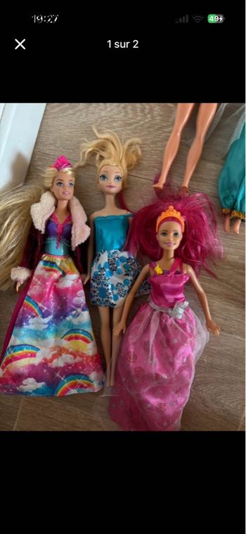 Lot barbies 