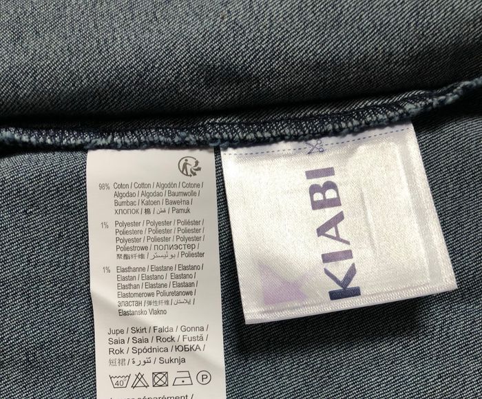 Jupe en jeans strech 8 ans Kiabi - photo numéro 4